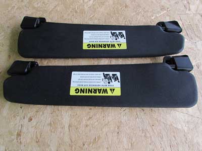 BMW Sun Visors Black (Includes left and right) 51167146475 2003-2008 (E85) Z4 Roadster8